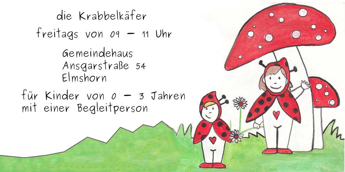 Krabbelkäfer in der Friedenskirchengemeinde
