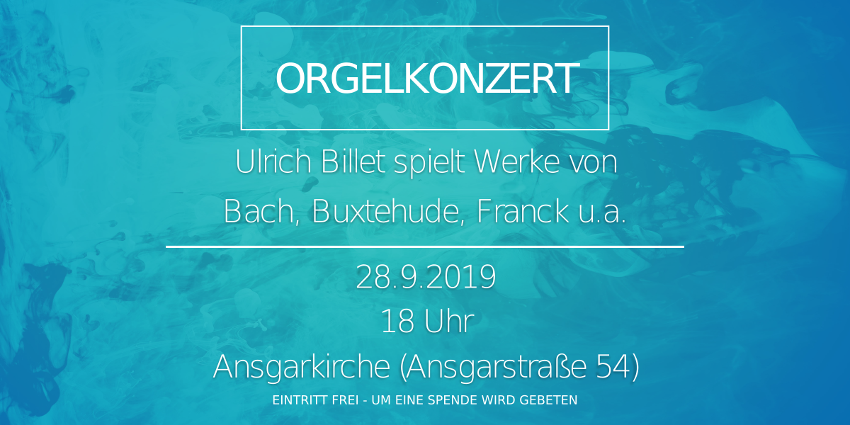 Orgelkonzert in der Ansgarkirche