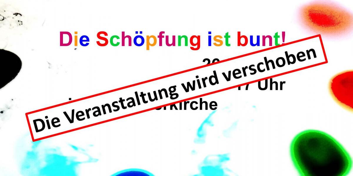 Guten Abendmusik verschoben