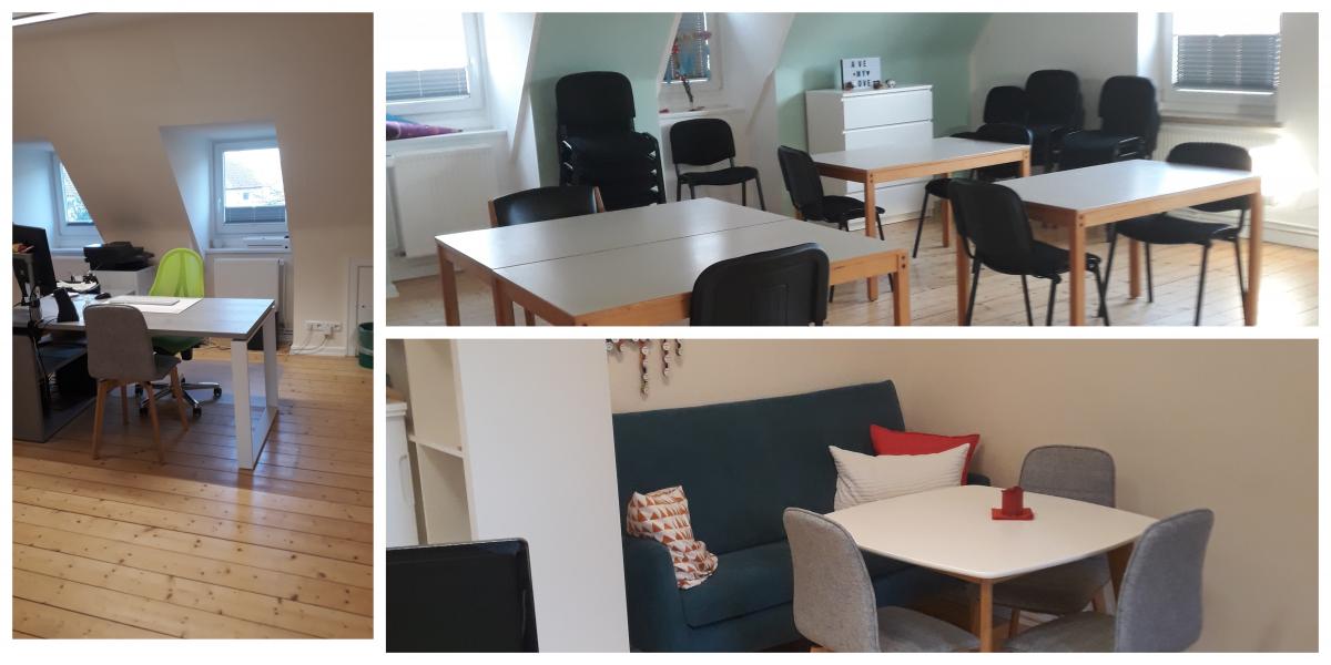 Das Jugendbüro und der Jugendraum in der Ansgarstraße