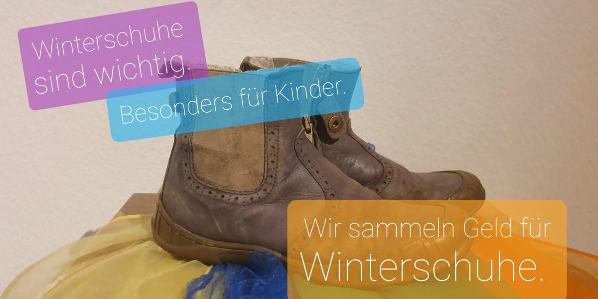Spendenaktion Winterschuhe