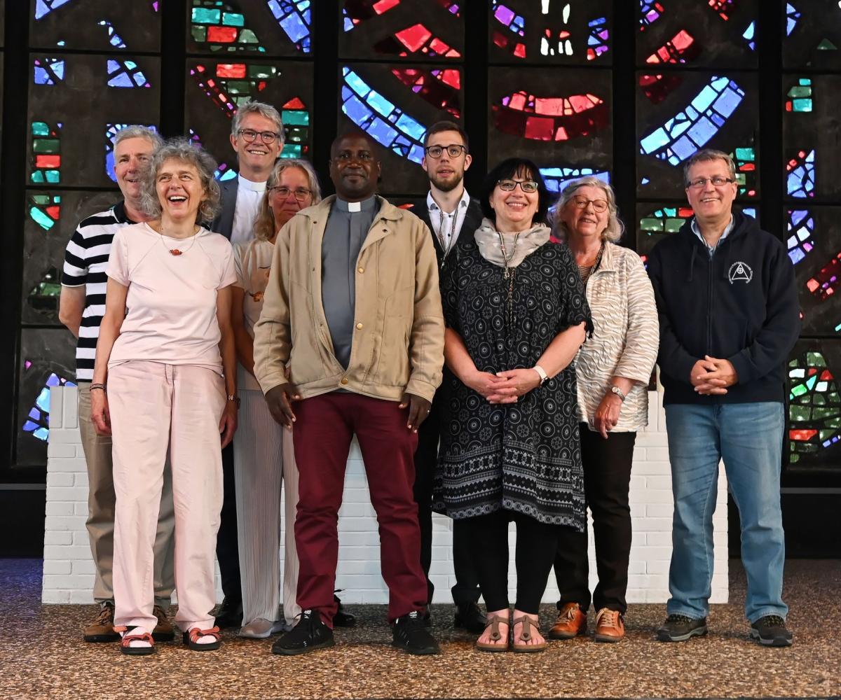 Besuch von Pastor Dominic Nyambisa aus Kenia.