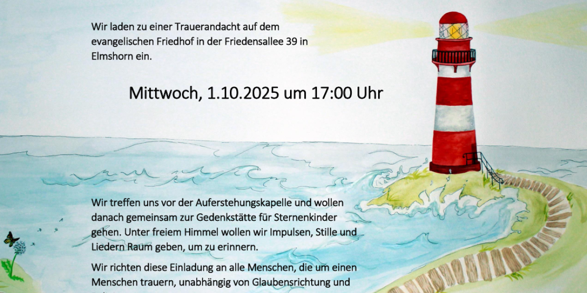 Gedenken an verstorbene Kinder